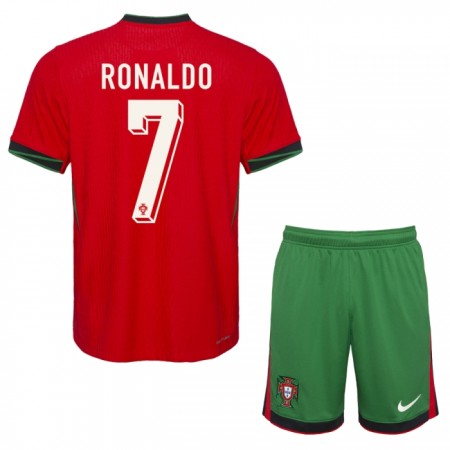 Portugalsko Ronaldo 7 Domácí ME 2024 - Dětské Fotbalové Dresy (S/S) Portugalsko Ronaldo 7 Domácí ME 2024 - Dětské Fotbalové Dresy (S/S)
